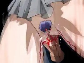 DrTuber Porn - Purple Haired Hentai Slut With A Pair Of Magnificent Boobs