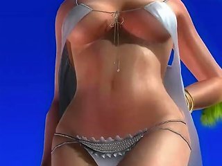 PornHub Porn - Dead Or Alive 5 Tina Hot Blonde In Sexy See Through Dress Exposes Her Ass